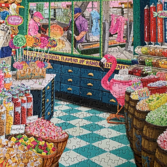 White Mountain Candy Shop Puzzle - Picture 3 of 4